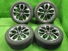 中古 タイヤホイール 純正アルミ CX-5 KE2FW 19インチ 4本セット 225-55R19 ノーマルタイヤ(ブリヂストン/24年製/6.5mmミゾ) 9378のサムネイル