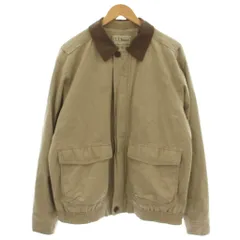 エルエルビーン L.L.BEAN コットンジャケット スエード襟 ブルゾン M ベージュ 0 DRH9 /☆G18のサムネイル