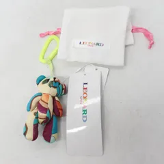 レオナール ベアチャーム キーホルダー 未使用 くま テディベア ブランド レディース マルチカラー LEONARDのサムネイル