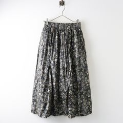 美品 Plantation ラインフラワーJQ/スカート M ウエストゴム - メルカリ