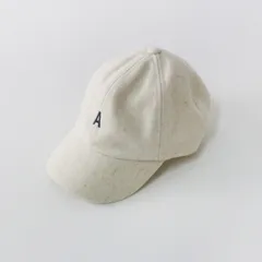 サマンサモスモス Samansa Mos2 ウール 刺繍 ローキャップ ｜オフホワイト 帽子【2400015055473】のサムネイル
