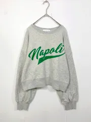 green label relaxing グリーンレーベルリラクシング ユナイテッドアローズ ロゴ 裏毛 クロップド プルオーバー スウェット グレー ■■ レディースのサムネイル