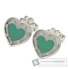 244 ティファニー ピアス リターントゥ LOVE ブルー シルバー 925