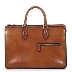Berluti Business Bag Un Jour Briefcase Leather Berluti Bag for Men