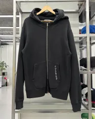 (XL) アベイシングエイプ 00s 忍者 麻 マスク フルジップアップ スウェット フーディー ブラックのサムネイル