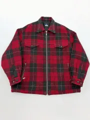 LANVIN ランバン 90s フランネル CHECK ヘビー アウター ジャケットのサムネイル