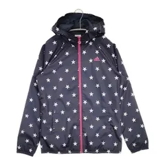 adidas ウインドフーディジャケット 星柄 climaproof F45531 ブルゾン ネイビー ホワイト レディース アディダス【中古】6-0625M∞のサムネイル