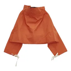 Yarmo ドローストリング スモック トップ YAR-24AWPO22 ショート丈 長袖シャツ オレンジ レディース ヤーモ【中古】6-0625M∞のサムネイル