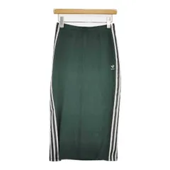adidas Originals ニットスカート IW3167 サイドライン サイズM ロングスカート グリーン レディース アディダスオリジナルス【中古】6-0625M∞のサムネイル