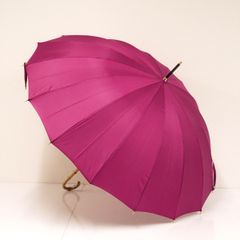 HANWAY ハンウェイ フリル 雨傘 ワインレッド - メルカリ