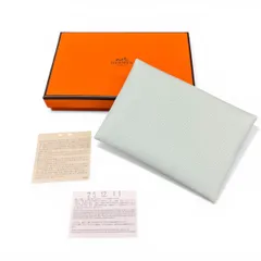 【価格改定】HERMES 未使用品 エルメス CALVI DUO VERSO カルヴィ デュオ ヴェルソ シェーブル ヴィールフィズ ヴェールモワイヤン コインケース W刻印 2024年 レザー ライトグリーン 箱付き 美品 Sランク 中古 鑑定済のサムネイル