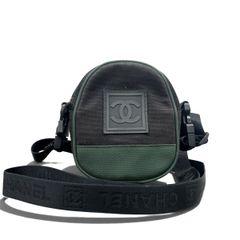 CHANELシャネル スポーツ ココマーク ナイロンショルダーバッグ シール
