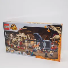 【未開封】LEGO レゴ 76948 JURASSIC WORLD T.Rex＆Atrociraptor Dinosaur Breakout おもちゃ ∴WH6264のサムネイル