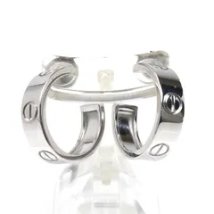 CARTIER カルティエ K18WG ホワイトゴールド ラブ  ピアス 10.5g レディース 中古 美品のサムネイル