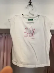 BENETTON ベネトン キッズ 半袖 コットンTシャツのサムネイル