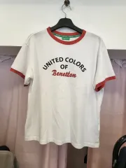 BENETTON ベネトン 半袖 Tシャツ 白のサムネイル