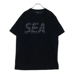 WIND AND SEA (ウィンダンシー) ×JUN MATSUI ジュンマツイ ロゴプリントクルーネック半袖Tシャツカットソー ブラック WDS-JMTS-01のサムネイル