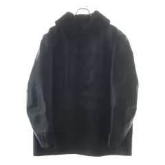 TROPHY CLOTHING (トロフィークロージング) HORSEHIDE ROAD MASTER COAT ロードマスター ムートンショールカラー ホースハイド レザー カーコート ジャケット ブラック TR-YL09のサムネイル