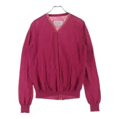 Maison Margiela (メゾンマルジェラ) COTTON SNAP BUTTON CARDIGAN コットン スナップ ボタン カーディガン ピンクのサムネイル