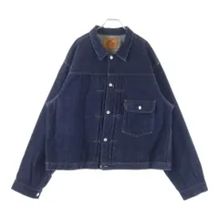 JELADO (ジェラード) LASTRESORT Longing Black Tag 407EXX Denim JKT 黒タグ 1st Tバック ビッグサイズ デニムジャケット インディゴのサムネイル