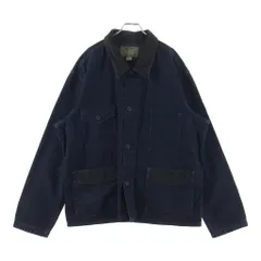 RRL (ダブルアールエル) Corduroy Trim Indigo Denim Shirt Jacket コーデュロイトリム デニム カバーオール ワークジャケット インディゴのサムネイル