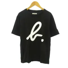 アニエスベー agnes b. × アダムエロペ ADAM ET ROPE コラボ Tシャツ ロゴ プリント 半袖 M 黒 ブラック 0629のサムネイル