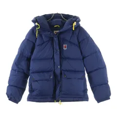 fjallraven (フェールラーベン) Expedition down jacket フード付きダウンジャケット ネイビー レディースのサムネイル