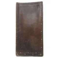 ベルルッティ Berluti オルガ期 タトゥ セコイア 長財布 ウォレット レザー 皮革 こげ茶 ■IBO100のサムネイル