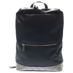FENDI フェンディ メッシュ リュックホワイト×ブラック 定価30万 希少