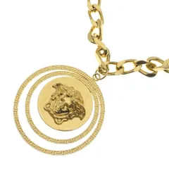 VERSACE (ヴェルサーチ) メドゥーサ GP チェーン ロング ネックレス ゴールドのサムネイル