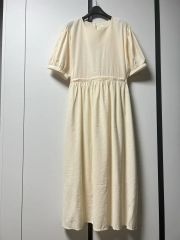 Chuchu pleats ribbon dress andmary - メルカリ