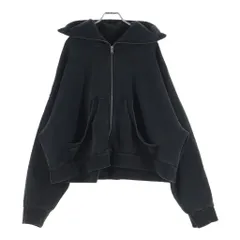 entire studios (エンタイア スタジオ) FULL ZIP HOODIE ES2106 フルジップアップ フーディー パーカー グレーのサムネイル