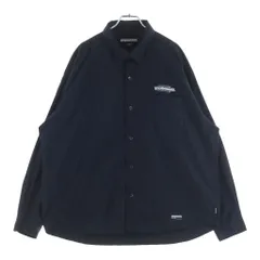 NEIGHBORHOOD (ネイバーフッド) Plain Shirt LS ナイロンシャツ コーチジャケット ブラック 241SPNH-SHM02のサムネイル