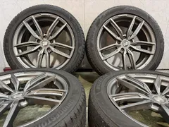 【BS BLIZZAK VRX3 225/50R18】スタッドレス【KELLENERS ケレナーズスポーツ 18インチ 7.5J5HPCD112+51】22年製 バリ溝 BMW/X1等　(KTK756)のサムネイル