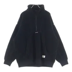 WTAPS (ダブルタップス) 22AW MECH JACKET POAC BOA メック ハーフジップ ボアジャケット ブラック 222ATDT-JKM01のサムネイル