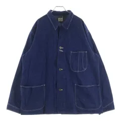 orslow (オアスロー) 1940s COVERALL デニムカバーオールジャケット ビッグサイズ 日本製 岡山ジーンズ インディゴのサムネイル