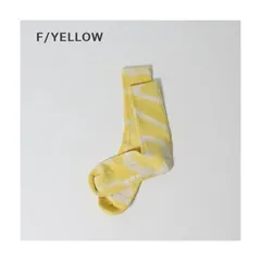 【新品/アウトレット品】グラミチ GRAMICCI / (SX-M33) (TIE DYE CREW SOCKS) F/YELLOW 25-27cm / メンズ 靴下 ソックス タイダイ柄 コットンのサムネイル