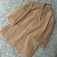 DAKS ジャケット オレンジベージュ 7AR オフィス フォーマル キレイめのサムネイル
