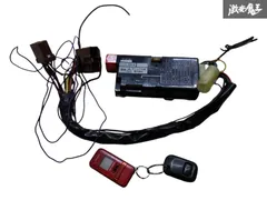 【実働車外し】CARMETE カーメイト TE-W7100 リモコン  エンジンスターター MB-B ホンダ JE2 ゼスト にて使用 棚のサムネイル