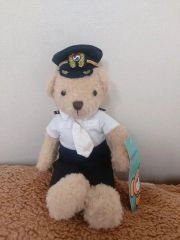 テディベア ぬいぐるみ タグなし 大韓航空機 制服着用 - メルカリ