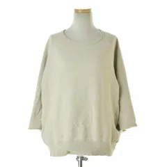 【REMIRELIEF】23SS MUSE de Deuxieme Classe 取扱い URAKE 7ブソデ クルーネック スウェット七分袖スウェットのサムネイル