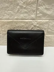 S00941｜BALENCIAGA｜バレンシアガ｜名刺入れ｜カードケース｜カードホルダー｜ロゴプリント｜ブラック｜メンズ｜レザー小物｜ハイブランド｜ラグジュアリー｜ブランド古着｜古着｜Y2K｜90S｜USA古着｜アメカジ｜ヴィンテージ｜フォロー割｜今期トレンドのサムネイル