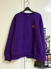 THRASHER スウェット PURPLE パープル Lのサムネイル