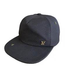 LOUIS VUITTON ルイ・ヴィトン キャスケット・LVトゥイグ ロゴ キャップ MP2481 メンズ コットン ブラック 中古のサムネイル