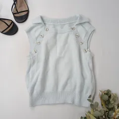 ADEAM アディアム Tabi Knit Vest タビニットベスト 日本製 /26Nのサムネイル