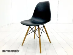 HERMAN MILLER / ハーマンミラー■イームズ サイドシェルチェア■DSW■ダウェルベース■ブラック×ウォルナットのサムネイル