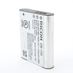 ＜良品＞ RICOH DB-110 充電式リチウムイオンバッテリー｜リコー純正アクセサリー｜外観綺麗｜実用良好｜安心の良品コンディションのサムネイル