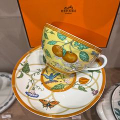 未使用箱付き エルメス パシフォリア 小皿 ミニプレート 10cm 2枚セット 未使用箱付き エルメス パシフォリア 小皿 ミニプレート 10cm 2枚