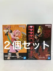 未開封 ナルト デイダラ 春野サクラ フィギュア 各種２個セット LF7411 f101のサムネイル