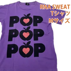 RNA SWEAT ロゴTシャツ 紫 M 半袖 コットン100% アールエヌエー #26-0340のサムネイル